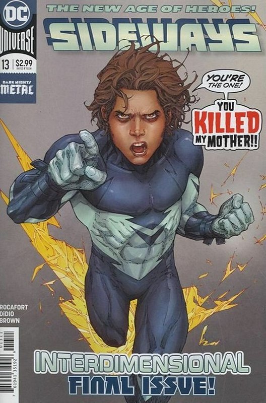 Cover of Sideways (Vol 1) #13. One of 250,000 Vintage American Comics on sale from Krypton!
