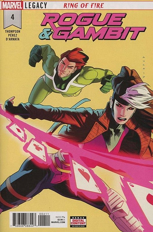 Cover of Rogue & Gambit (2017 Ltd) #4. One of 250,000 Vintage American Comics on sale from Krypton!