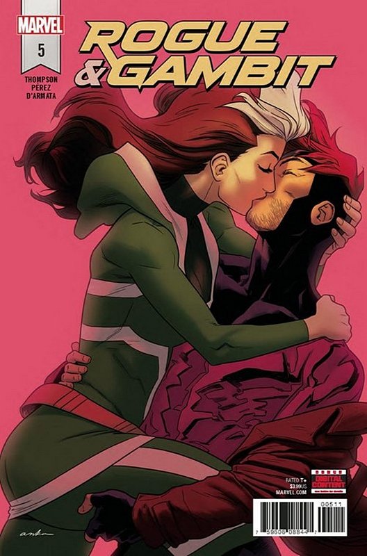 Cover of Rogue & Gambit (2017 Ltd) #5. One of 250,000 Vintage American Comics on sale from Krypton!