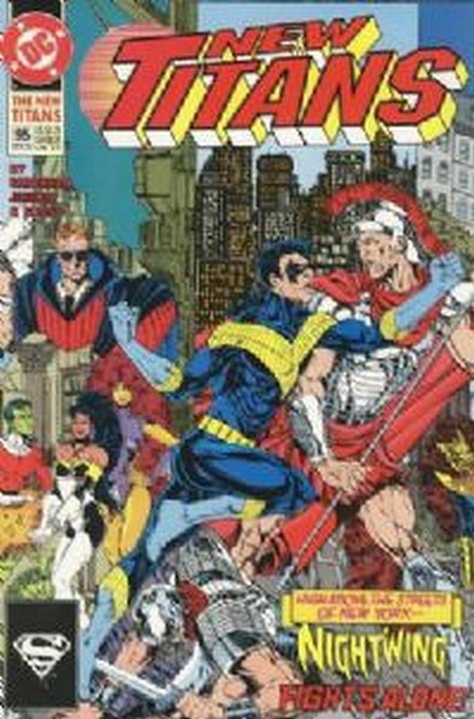 Cover of New Teen Titans (Vol 2) #95. One of 250,000 Vintage American Comics on sale from Krypton!