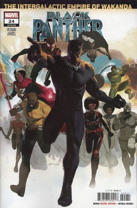 Cover of Black Panther (Vol 7) #24. One of 250,000 Vintage American Comics on sale from Krypton!
