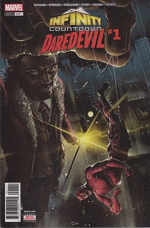 Cover of Infinity Countdown: Daredevil (2018 One Shot) #1. One of 250,000 Vintage American Comics on sale from Krypton!