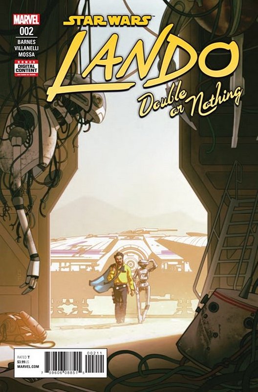 Cover of Star Wars: Lando - Double or Nothing (2018 Ltd) #2. One of 250,000 Vintage American Comics on sale from Krypton!