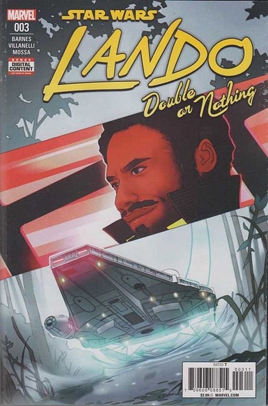 Cover of Star Wars: Lando - Double or Nothing (2018 Ltd) #3. One of 250,000 Vintage American Comics on sale from Krypton!