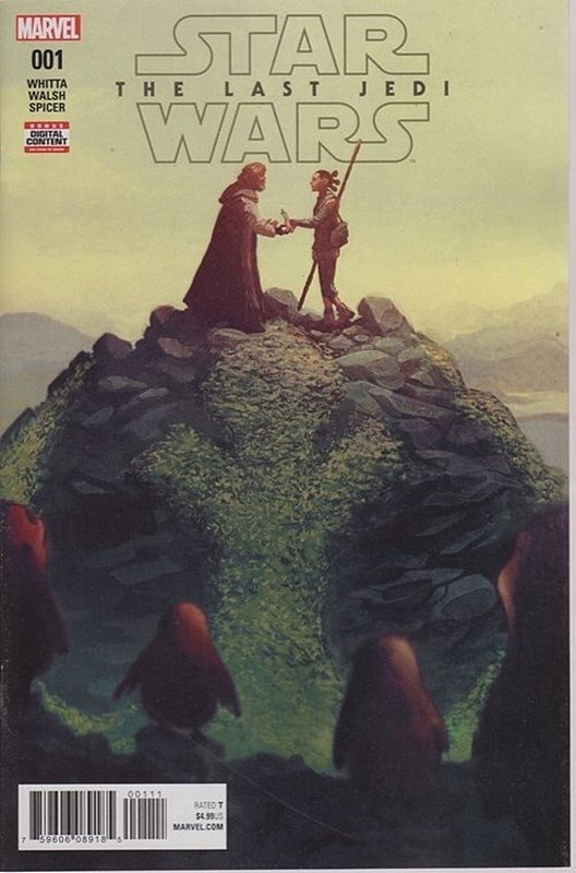 Cover of Star Wars: Last Jedi Movie Adaptation (2018 Ltd) #1. One of 250,000 Vintage American Comics on sale from Krypton!
