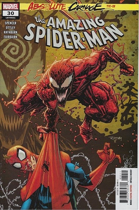 Cover of Amazing Spider-Man (Vol 6) #30. One of 250,000 Vintage American Comics on sale from Krypton!