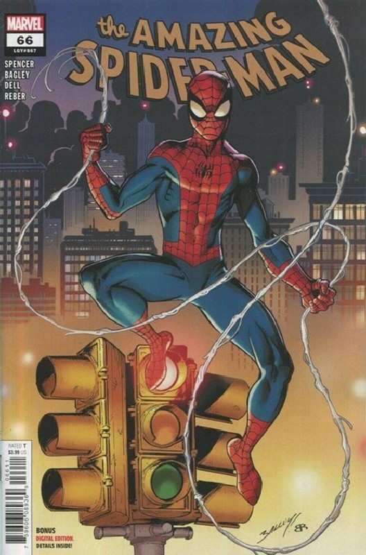 Cover of Amazing Spider-Man (Vol 6) #66. One of 250,000 Vintage American Comics on sale from Krypton!