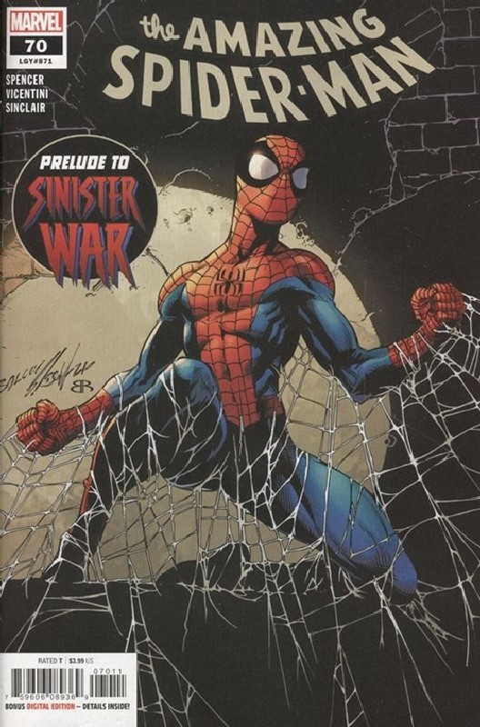 Cover of Amazing Spider-Man (Vol 6) #70. One of 250,000 Vintage American Comics on sale from Krypton!