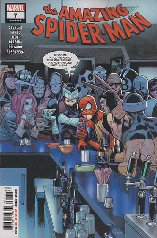 Cover of Amazing Spider-Man (Vol 6) #7. One of 250,000 Vintage American Comics on sale from Krypton!