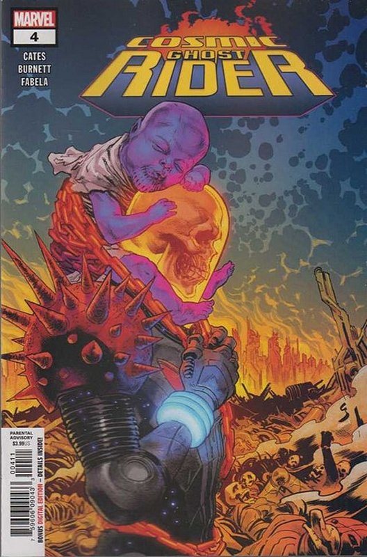 Cover of Cosmic Ghost Rider (2018 Ltd) #4. One of 250,000 Vintage American Comics on sale from Krypton!