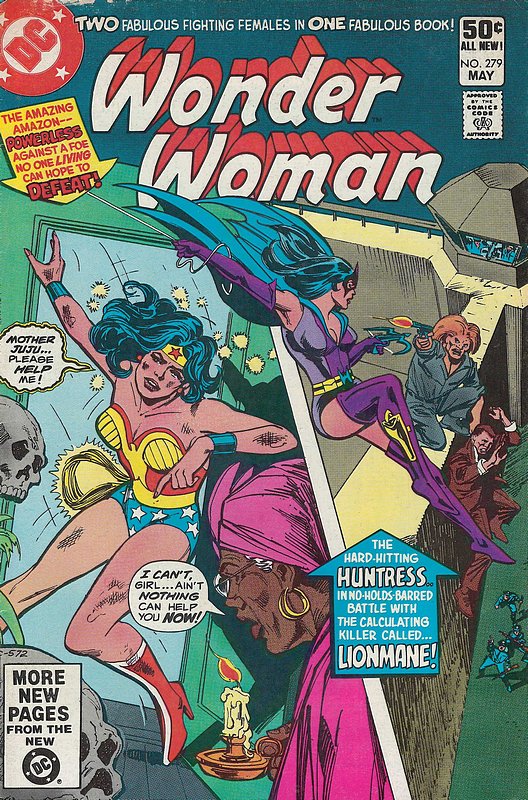 Cover of Wonder Woman (Vol 1) #279. One of 250,000 Vintage American Comics on sale from Krypton!