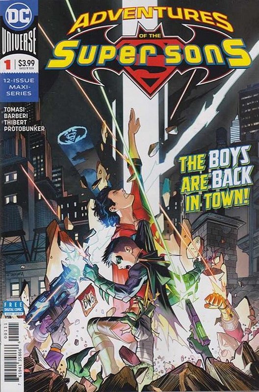 Cover of Adventures of Super Sons (2018 Ltd) #1. One of 250,000 Vintage American Comics on sale from Krypton!