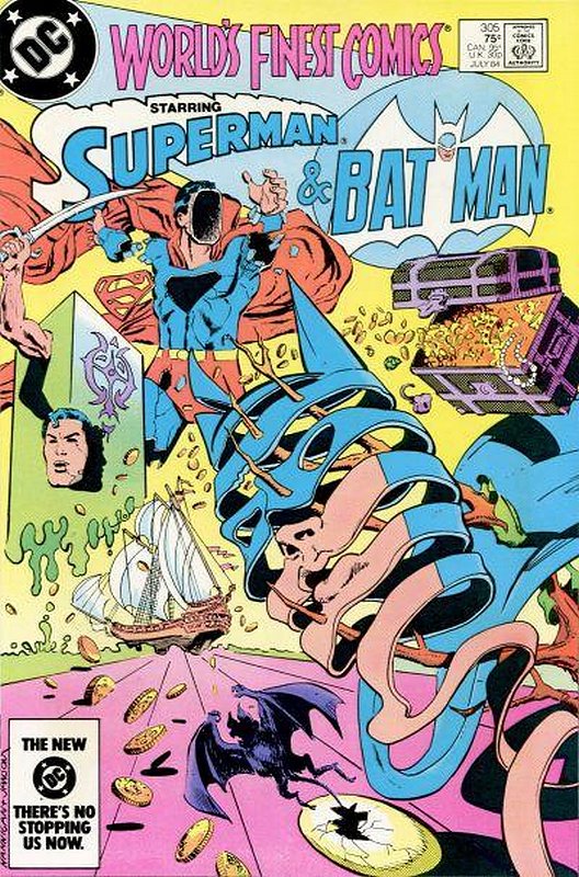 Cover of Worlds Finest (Vol 1) #305. One of 250,000 Vintage American Comics on sale from Krypton!