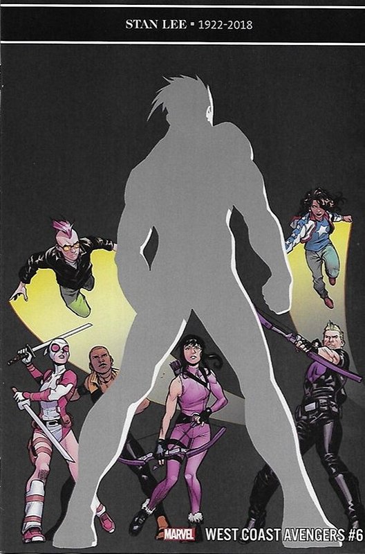 Cover of West Coast Avengers (2018 Ltd) #6. One of 250,000 Vintage American Comics on sale from Krypton!