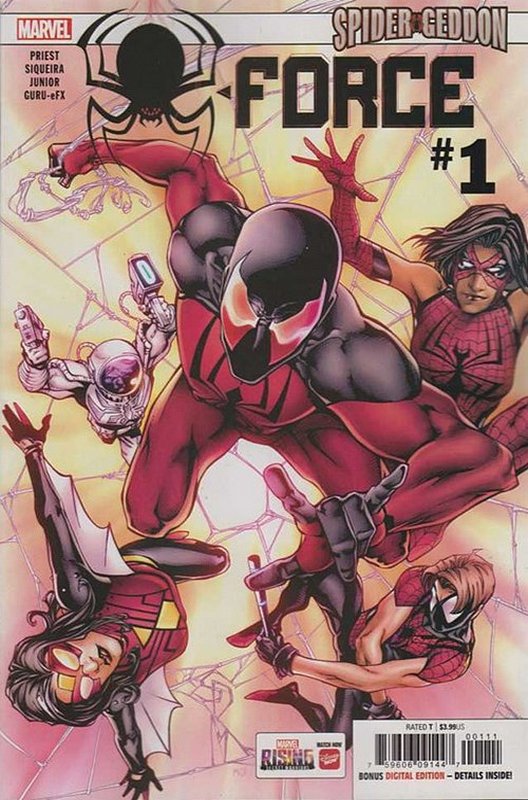 Cover of Spider-Force (2018 Ltd) #1. One of 250,000 Vintage American Comics on sale from Krypton!