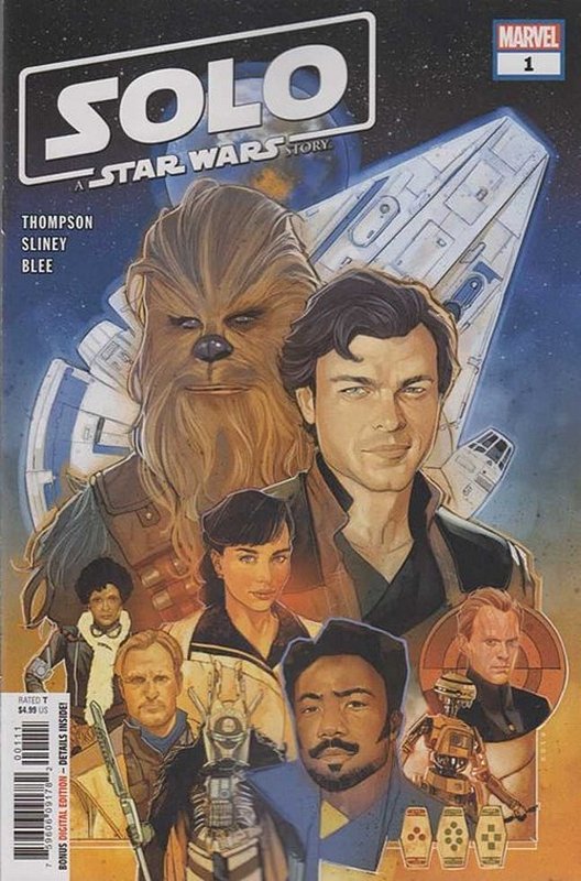 Cover of Star Wars: Solo Film Adaptation (2018 Ltd) #1. One of 250,000 Vintage American Comics on sale from Krypton!
