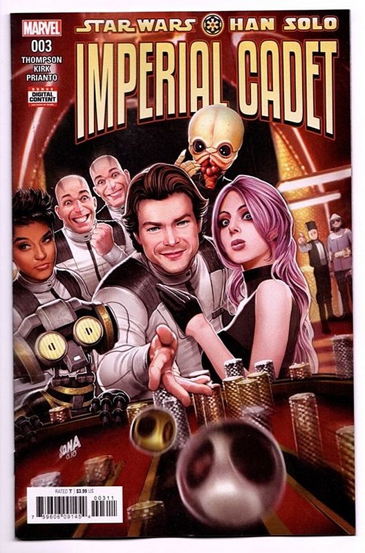 Cover of Star Wars: Han Solo - Imperial Cadet (2018 Ltd) #3. One of 250,000 Vintage American Comics on sale from Krypton!