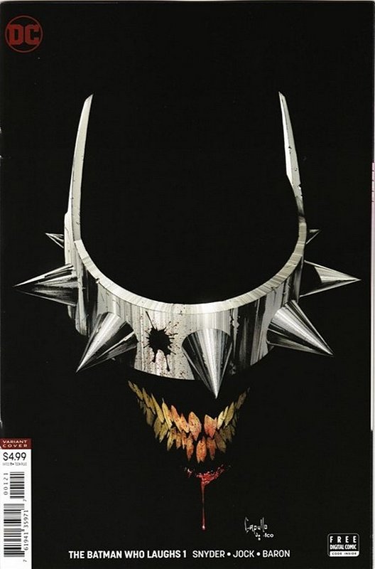Cover of Batman Who Laughs (2019 Ltd) #1. One of 250,000 Vintage American Comics on sale from Krypton!