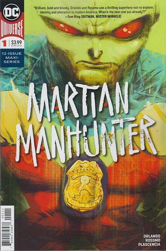 Cover of Martian Manhunter (2019 Ltd) #1. One of 250,000 Vintage American Comics on sale from Krypton!