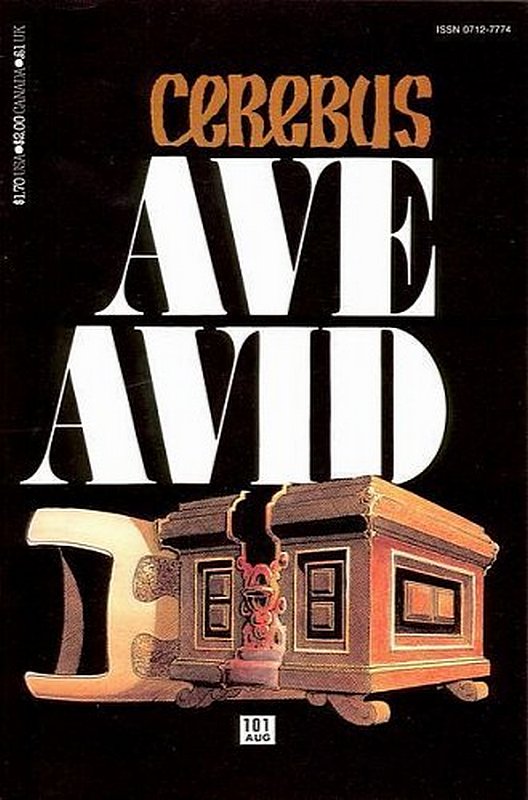 Cover of Cerebus The Aardvark #101. One of 250,000 Vintage American Comics on sale from Krypton!