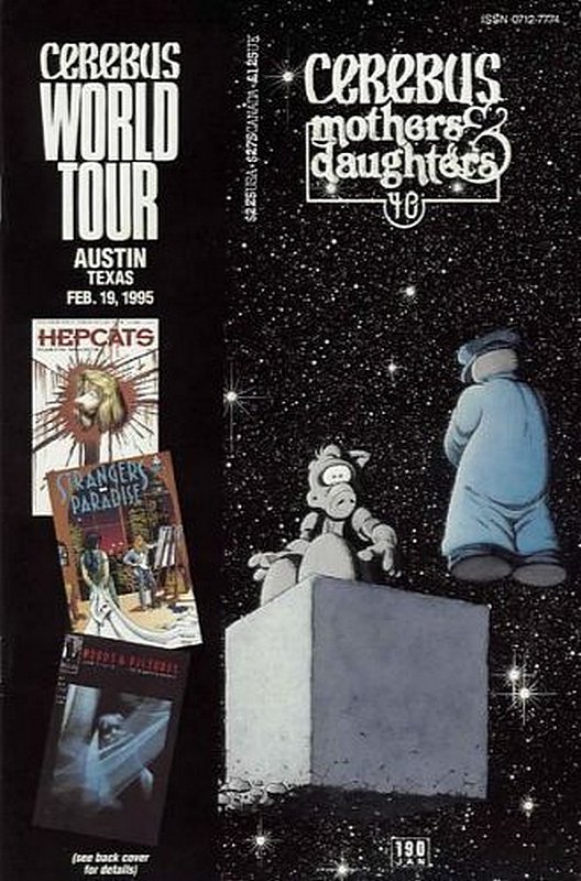 Cover of Cerebus The Aardvark #190. One of 250,000 Vintage American Comics on sale from Krypton!