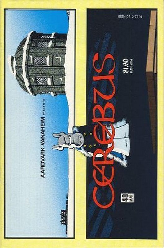 Cover of Cerebus The Aardvark #48. One of 250,000 Vintage American Comics on sale from Krypton!