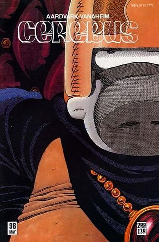 Cover of Cerebus The Aardvark #98. One of 250,000 Vintage American Comics on sale from Krypton!