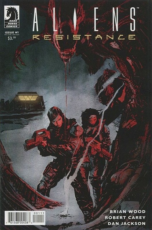 Cover of Aliens: Resistance (Vol 1) #1. One of 250,000 Vintage American Comics on sale from Krypton!