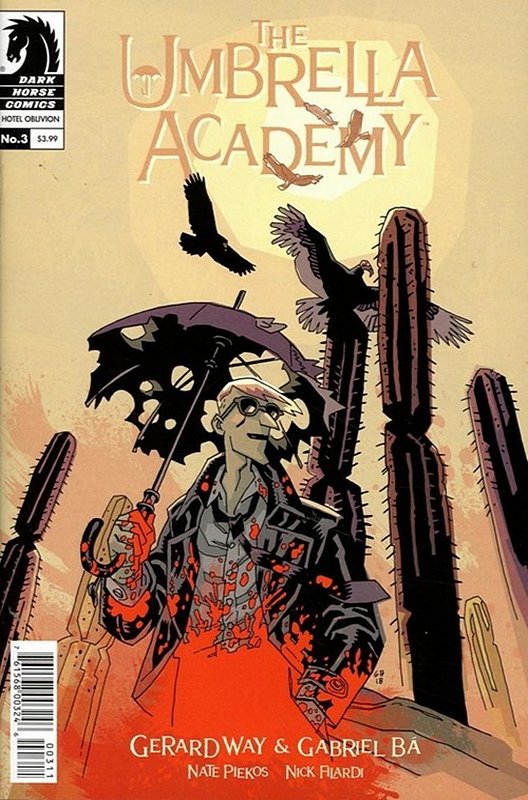 Cover of Umbrella Academy: Hotel Oblivion #3. One of 250,000 Vintage American Comics on sale from Krypton!
