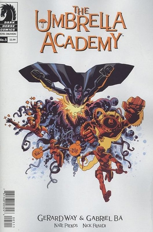 Cover of Umbrella Academy: Hotel Oblivion #5. One of 250,000 Vintage American Comics on sale from Krypton!