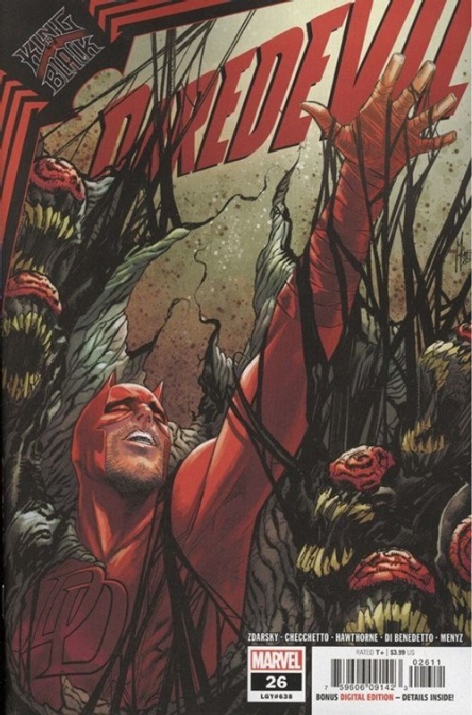 Cover of Daredevil (Vol 7) #26. One of 250,000 Vintage American Comics on sale from Krypton!