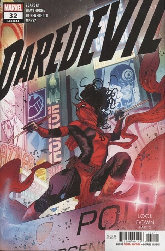 Cover of Daredevil (Vol 7) #32. One of 250,000 Vintage American Comics on sale from Krypton!