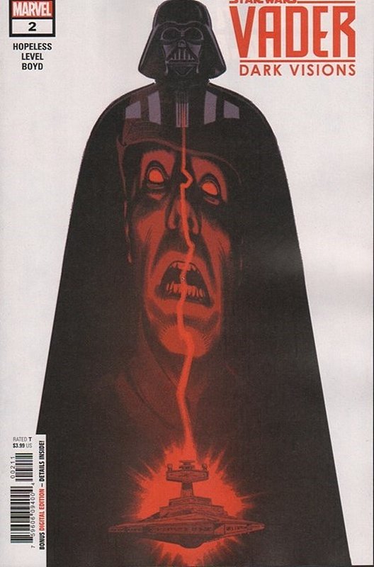 Cover of Star Wars: Vader - Dark Visions (2019 Ltd) #2. One of 250,000 Vintage American Comics on sale from Krypton!