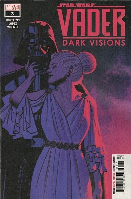 Cover of Star Wars: Vader - Dark Visions (2019 Ltd) #3. One of 250,000 Vintage American Comics on sale from Krypton!