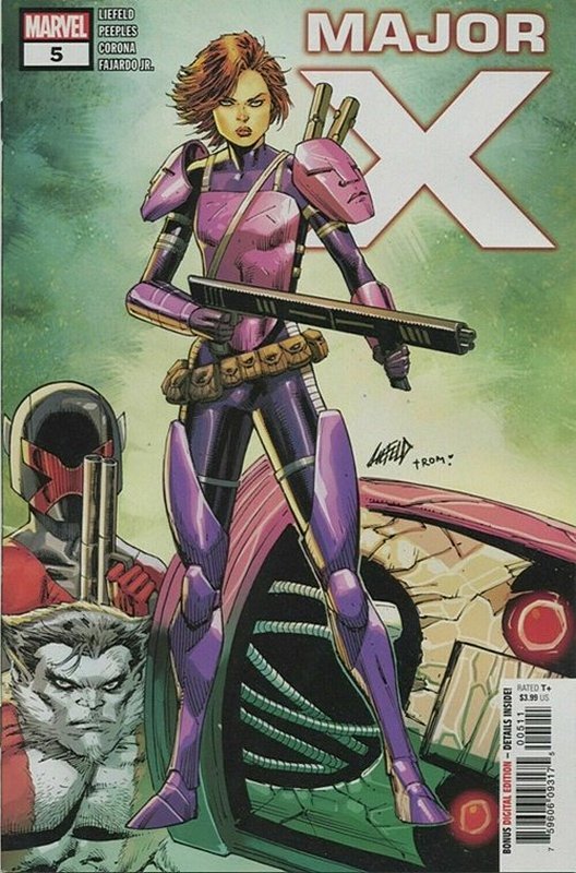 Cover of Major X (2019 6 Ltd) #5. One of 250,000 Vintage American Comics on sale from Krypton!