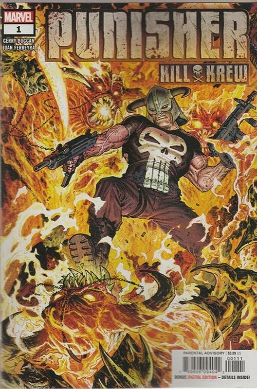 Cover of Punisher: Kill Krew (2019 Ltd) #1. One of 250,000 Vintage American Comics on sale from Krypton!