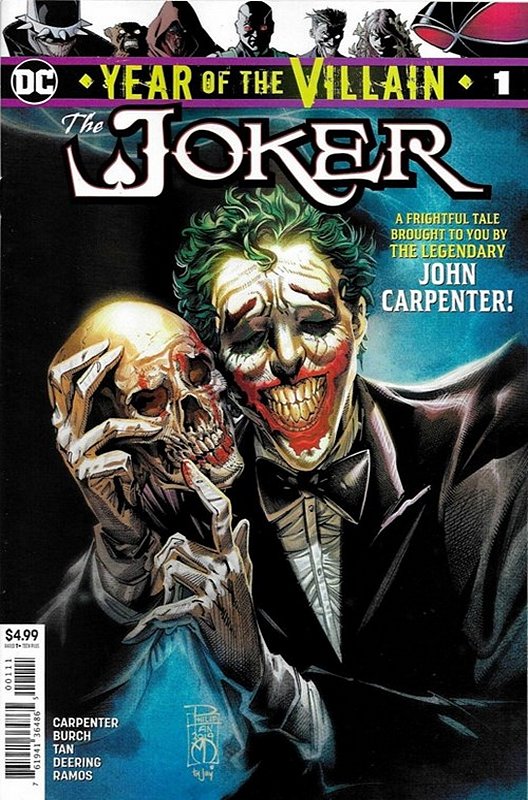 Cover of Joker: Year of the Villain (2019 One Shot) #1. One of 250,000 Vintage American Comics on sale from Krypton!
