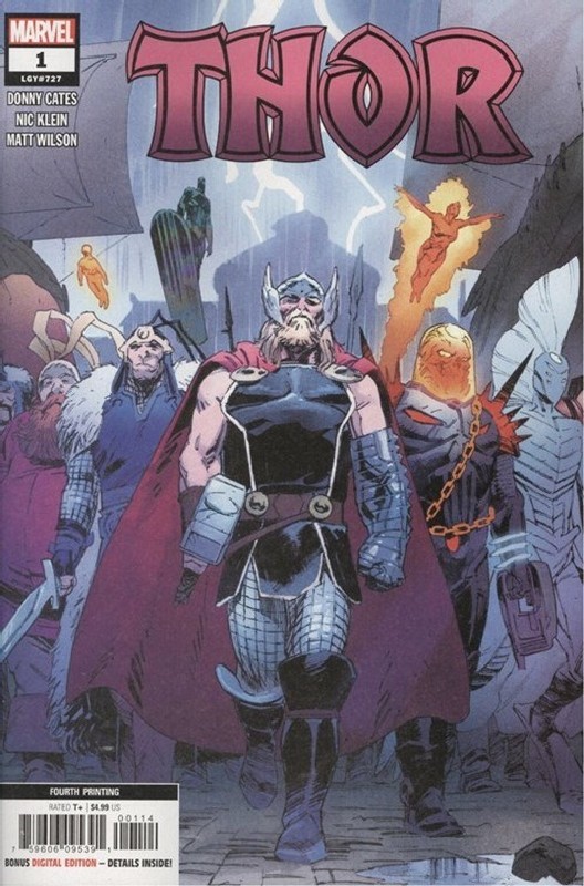 Cover of Thor (Vol 6) #1. One of 250,000 Vintage American Comics on sale from Krypton!