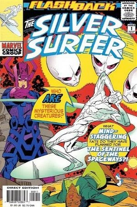 Cover of Silver Surfer (Vol 2) #-1. One of 250,000 Vintage American Comics on sale from Krypton!