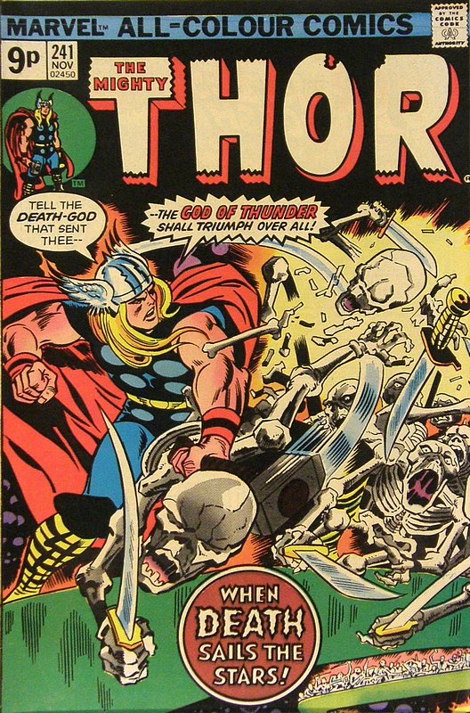 Cover of Thor (Vol 1) #241. One of 250,000 Vintage American Comics on sale from Krypton!