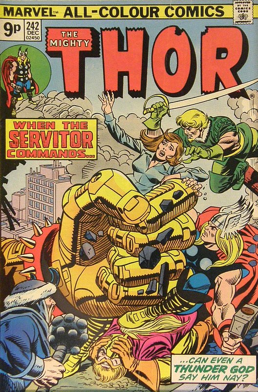 Cover of Thor (Vol 1) #242. One of 250,000 Vintage American Comics on sale from Krypton!
