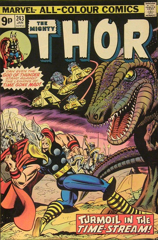 Cover of Thor (Vol 1) #243. One of 250,000 Vintage American Comics on sale from Krypton!