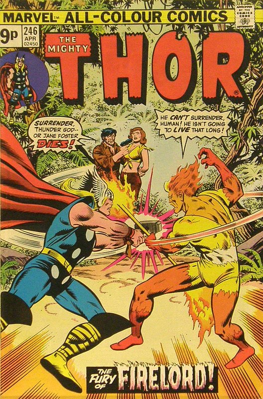 Cover of Thor (Vol 1) #246. One of 250,000 Vintage American Comics on sale from Krypton!