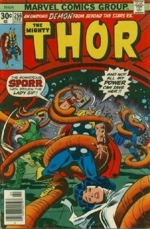 Cover of Thor (Vol 1) #256. One of 250,000 Vintage American Comics on sale from Krypton!