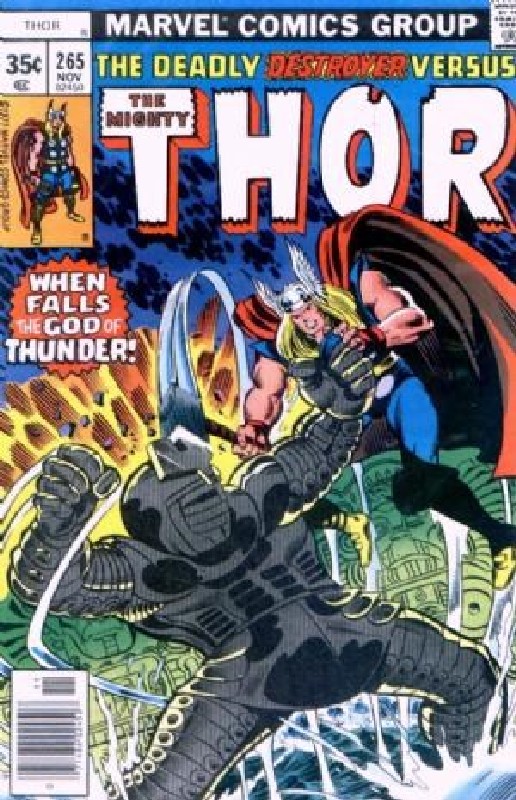 Cover of Thor (Vol 1) #265. One of 250,000 Vintage American Comics on sale from Krypton!