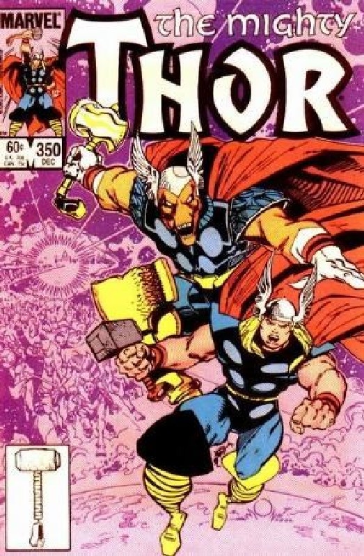 Cover of Thor (Vol 1) #350. One of 250,000 Vintage American Comics on sale from Krypton!