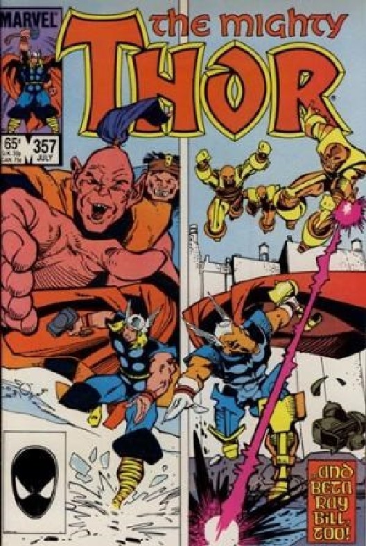 Cover of Thor (Vol 1) #357. One of 250,000 Vintage American Comics on sale from Krypton!
