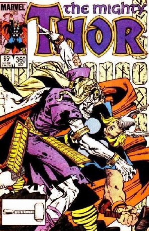 Cover of Thor (Vol 1) #360. One of 250,000 Vintage American Comics on sale from Krypton!