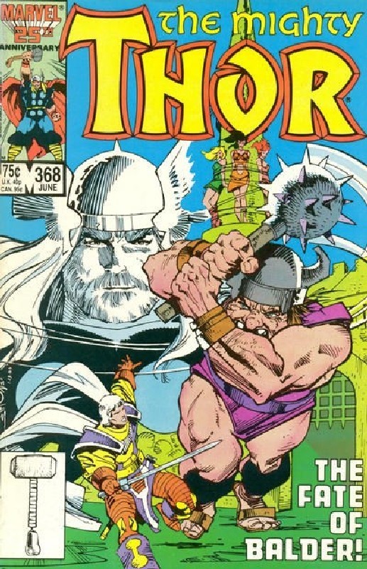 Cover of Thor (Vol 1) #368. One of 250,000 Vintage American Comics on sale from Krypton!
