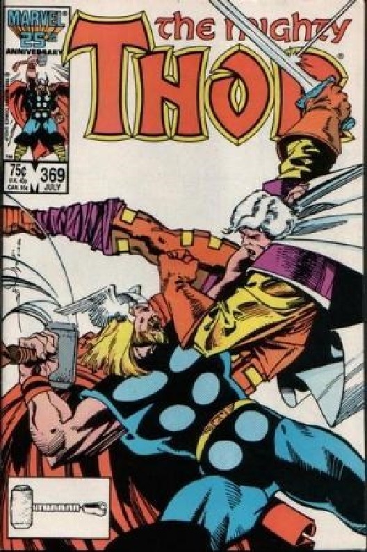 Cover of Thor (Vol 1) #369. One of 250,000 Vintage American Comics on sale from Krypton!